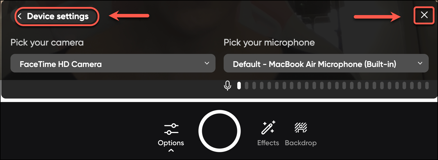 Flip video recording options eLearning University of Queensland